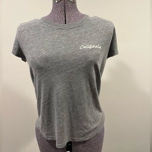BRANDY MELVILLE gray “California” T-Shirt